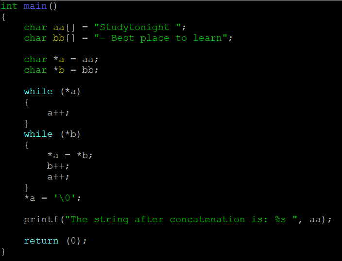 Starting to learn C (as my first programming language).